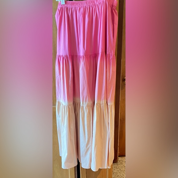 Italian brand Semicouture 01 maxi skirt in crisp cotton with lycra. - Picture 1 of 7